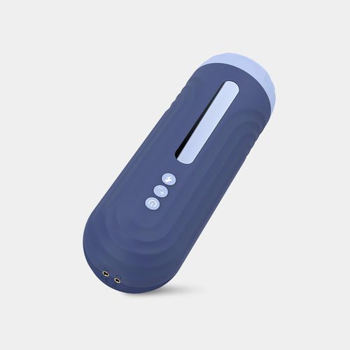 Raptor Automatic Male Masturbator - Interactive Telescopic Stroker with Suction & Real-feel TPE