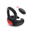 Magic Blade™ Dual-Ring Performance Enhancer – Rechargeable 7-Frequency Vibrating Cock Ring with Remote Control