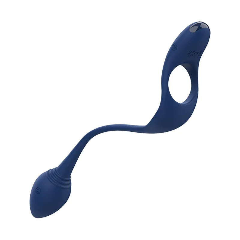 Men's adult sex toys: vibrating cock ring, vibrating anal plug, delay condom, penis sleeve.